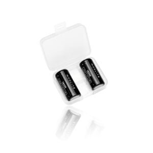 Modlite 18350 1600mAh Protected Button Top Batteries - 2 Pack