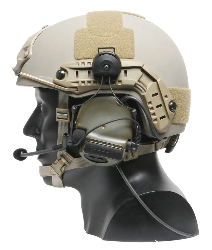 thumbnail image 2 of 3M Peltor ARC Rail Adapters - Left & Right Kit For FAST Helmet & Ops-Core Systems 2 of 12