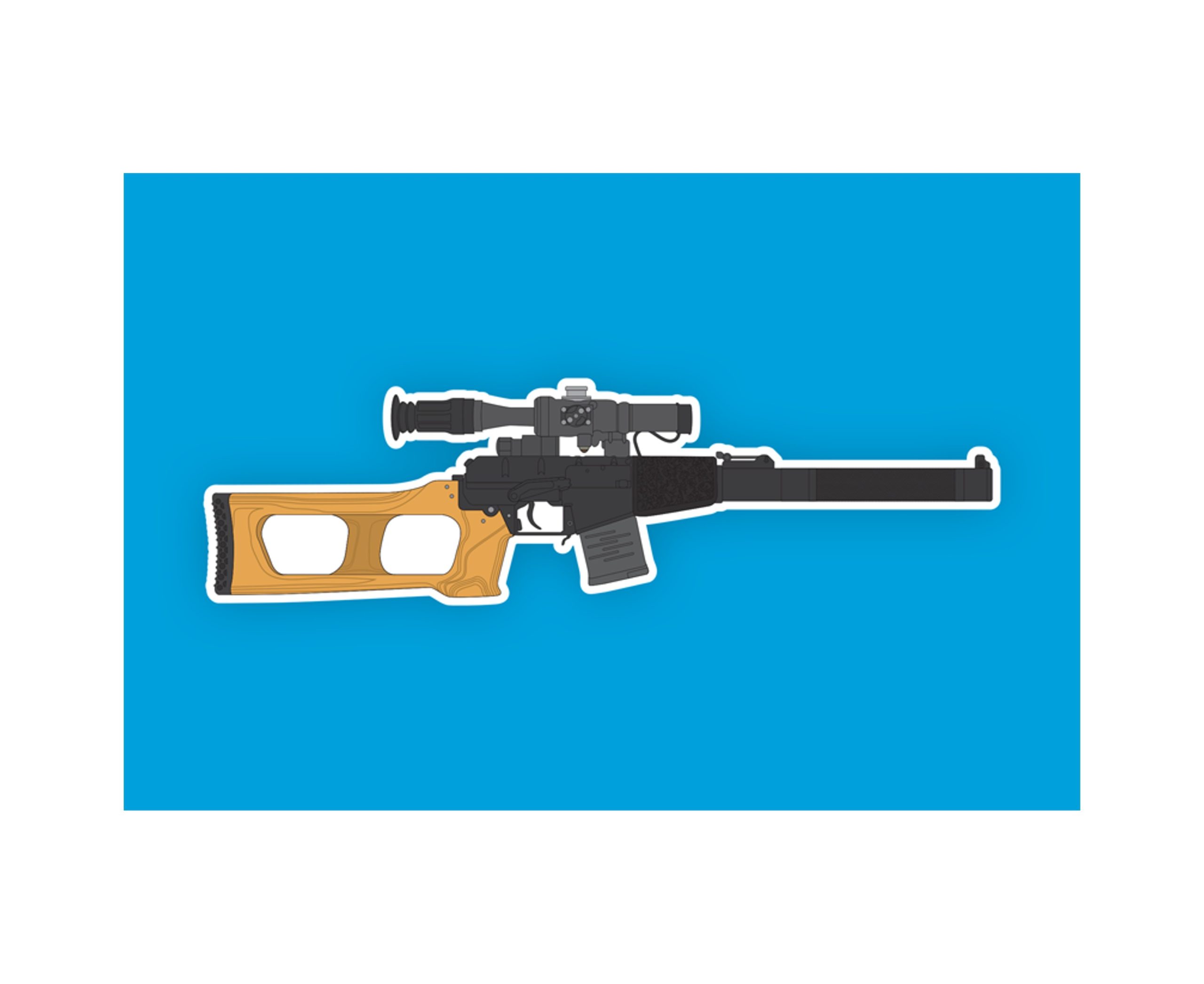 Kitfox VSS Sticker