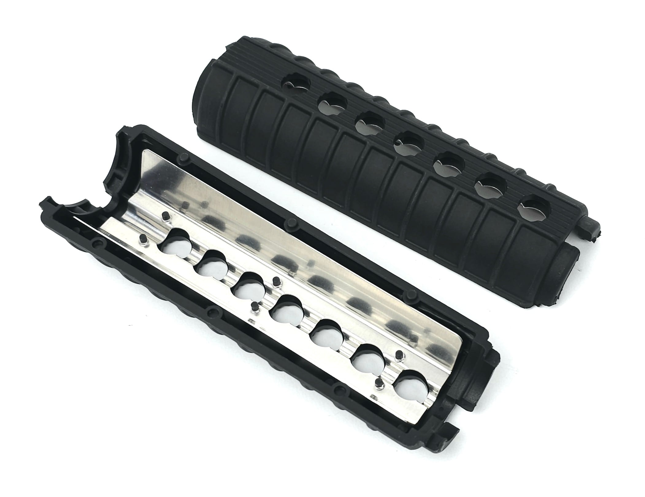 Blowout Brownell's BRN AR-15 Double Heatshield Carbine Handguard, Black (R)