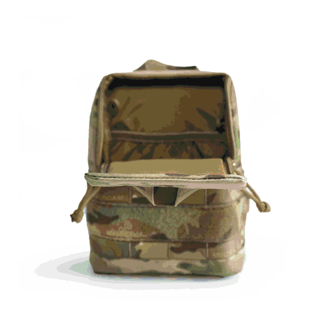 Blowout Twin Needle Bino Pouch V2 and Harness, Ranger Green - Image 3