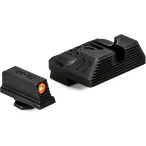 Clearance Zev Technologies Combat Night Sight Set .215 Tritium Front w/ Orange Ring Std Rear (R)