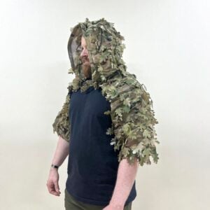 Twin Needle Leaf Suit with Hood