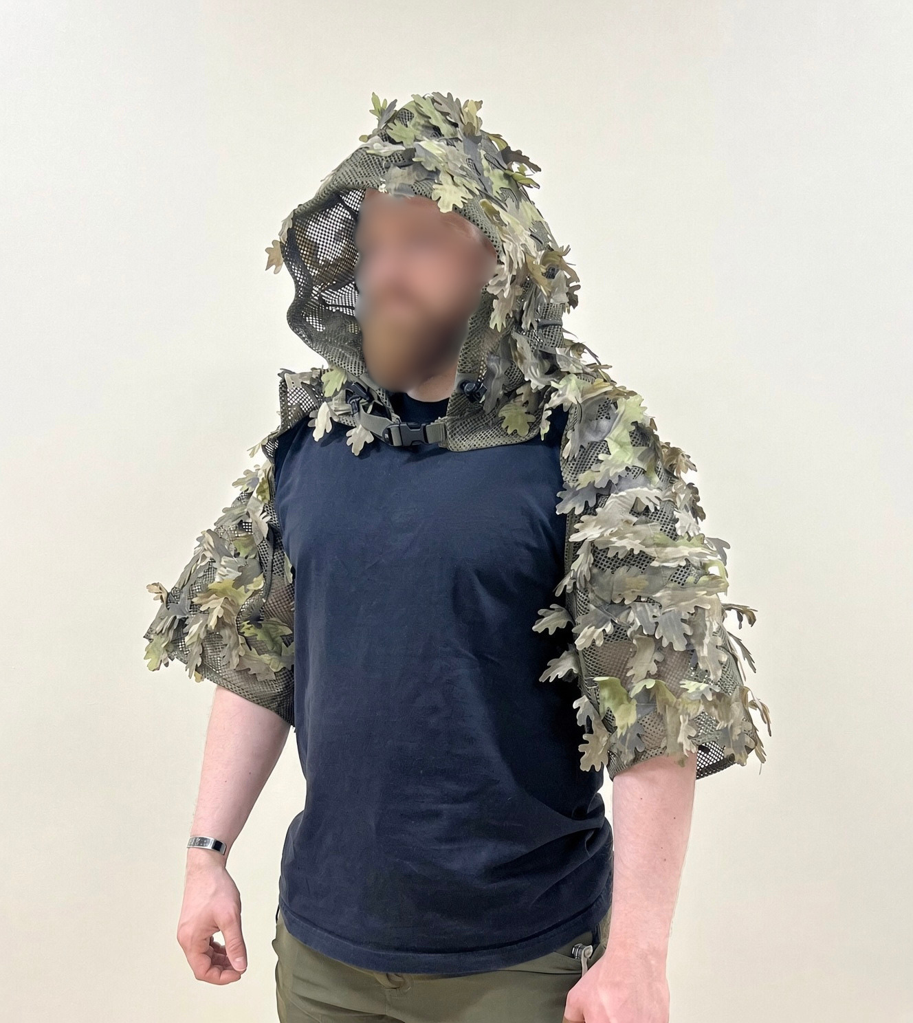 Twin Needle Leaf Suit with Hood - Image 5