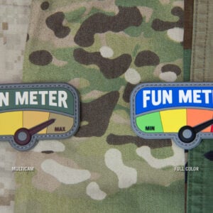 Clearance Mil-Spec Monkey Fun Meter 3in PVC Morale Patch